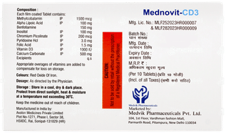 Mednovit Cd3 Tablet 10