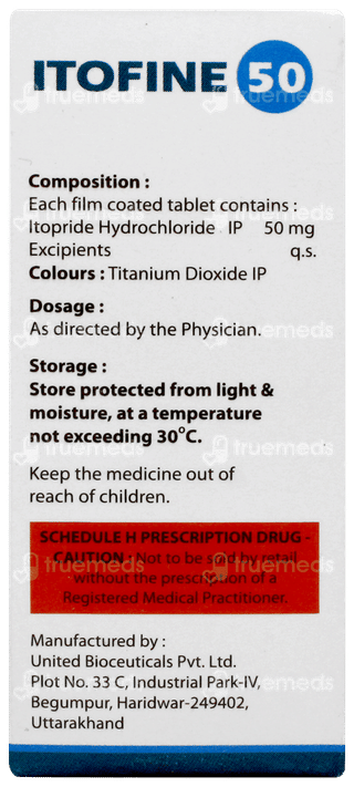 Itofine 50 Tablet 10