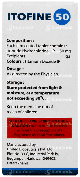 Itofine 50mg Tablet 10