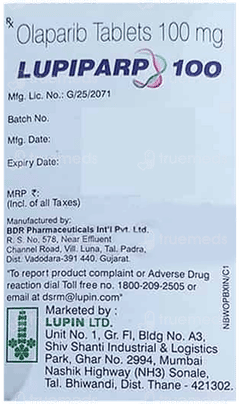 Lupiparp 100 Tablet 60