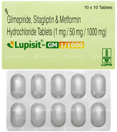 Lupisit GM 1/1000 Tablet 10 Lupisit GM 1/1000 Tablet 10
