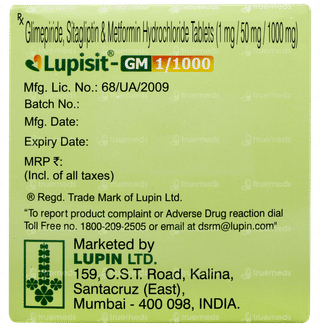 Lupisit GM 1/1000 Tablet 10