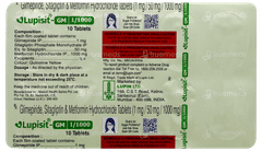 Lupisit GM 1/1000 Tablet 10 Lupisit GM 1/1000 Tablet 10