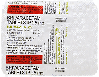 Brivazen 25 Tablet 15