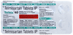Telniz 40 Tablet 10 Telniz 40 Tablet 10