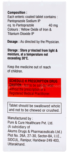 Panrux 40 Tablet 10 Panrux 40 Tablet 10