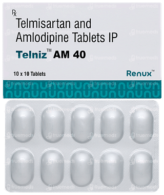 Telniz Am 40 Tablet 10