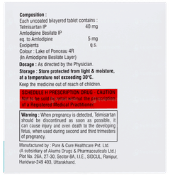 Telniz Am 40 Tablet 10 Telniz Am 40 Tablet 10