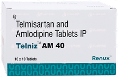 Telniz Am 40 Tablet 10 Telniz Am 40 Tablet 10