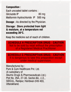 Gliclanux M 80 Tablet 10