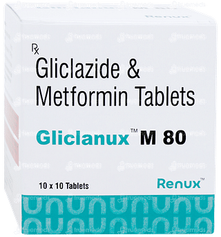 Gliclanux M 80 Tablet 10