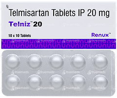 Telniz 20 Tablet 10 Telniz 20 Tablet 10