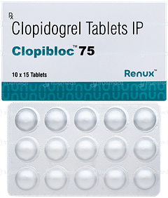 Clopibloc 75 Tablet 15