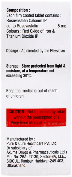 Rosuren 5 Tablet 10 Rosuren 5 Tablet 10