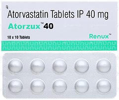 Atorzux 40 Tablet 10