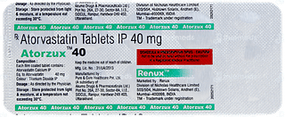 Atorzux 40 Tablet 10