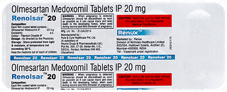 Renolsar 20 Tablet 10