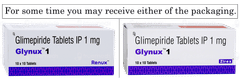 Glynux 1 Tablet 10 Glynux 1 Tablet 10