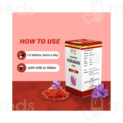 Shri Chyawan Kamini Vidrawan Ras Kesar Yukta Tablet 10Gm