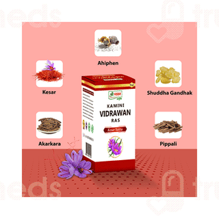 Shri Chyawan Kamini Vidrawan Ras Kesar Yukta Tablet 10Gm