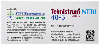 Telmistrum Nebi 40/5 Tablet 10