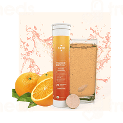 Setu Vitamin C Fizz Orange Flavour Effervescent Tablet 20