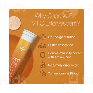 Setu Vitamin C Fizz Orange Flavour Effervescent Tablet 20