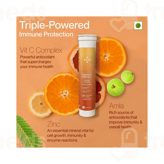 Setu Vitamin C Fizz Orange Flavour Effervescent Tablet 20