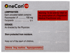 Onecan 150 Tablet 8