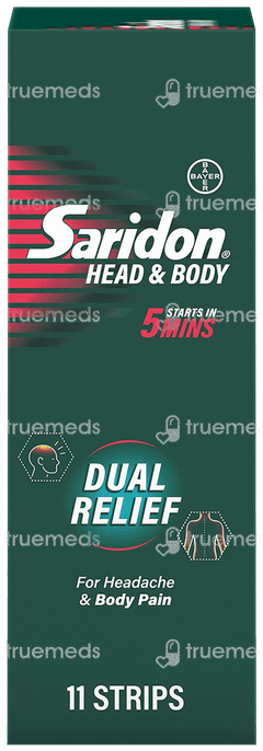 Saridon Head & Body Tablet 10