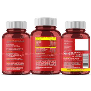 Carbamide Forte Chelated Iron Vitamin C Folic Acid Vit B12 Zinc Tablet 60