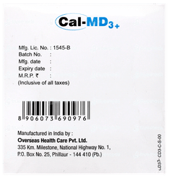 Cal Md3+ Tablet 15