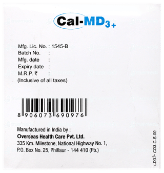 Cal Md3+ Tablet 15
