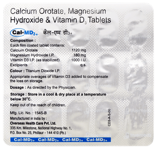Cal Md3+ Tablet 15