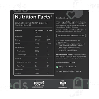 Nutrabay Pro L Arginine Tablet 60