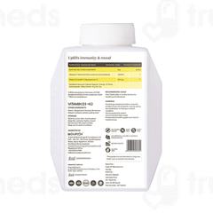 Nourysh Vitamin D3 + K2 Tablet 60 Nourysh Vitamin D3 + K2 Tablet 60