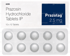 Prazotag 2.5mg Tablet 10 Prazotag 2.5mg Tablet 10