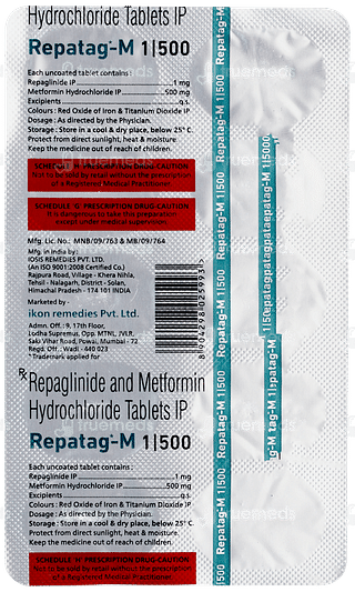 Repatag M 1/500 Tablet 10