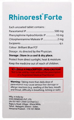 Rhinorest Forte Tablet 10