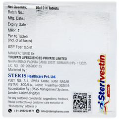 Sterivestin Tablet 10