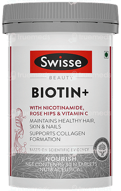 Swisse Beauty Biotin+ With Nicotinamide Rose Hips And Vitamin C Tablet 30