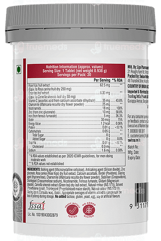 Swisse Beauty Biotin+ With Nicotinamide Rose Hips And Vitamin C Tablet 30