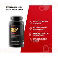 Gnc Mega Men Sport Tablet 60