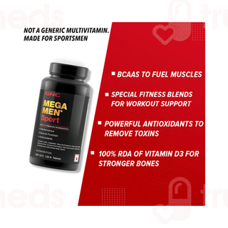 Gnc Mega Men Sport Tablet 60