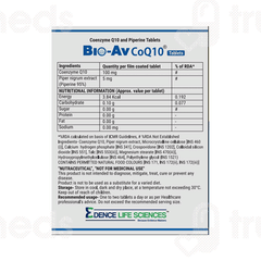 Bio Av Coq10 Tablet 30 Bio Av Coq10 Tablet 30