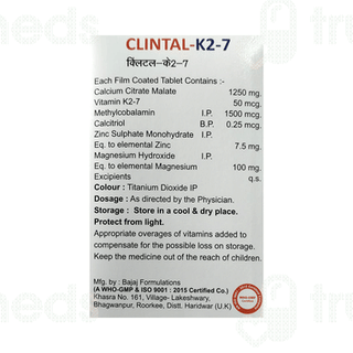 Clintal K2 7 Tablet 10