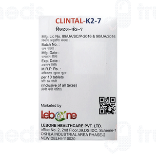 Clintal K2 7 Tablet 10