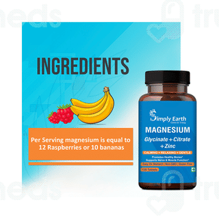 Simply Earth Magnesium Glycinate + Citrate + Zinc Tablet 120