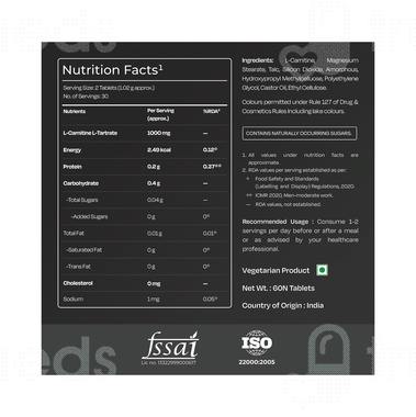 l carnitine rda Buy L-Carnitine For Fat Metabolism & Energy Support L-CARNITINE 3000  apsportsregimen