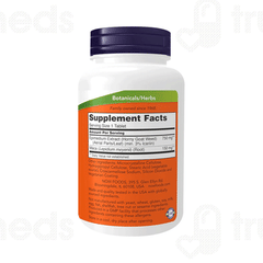 Now Foods Horny Goat Weed Extract 750mg Tablet 90